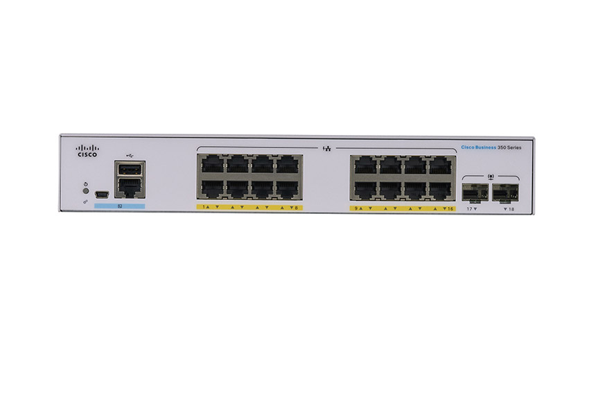 Cisco CBS350-16P-E-2G-UK 16-Port L3 GE Managed PoE Switch